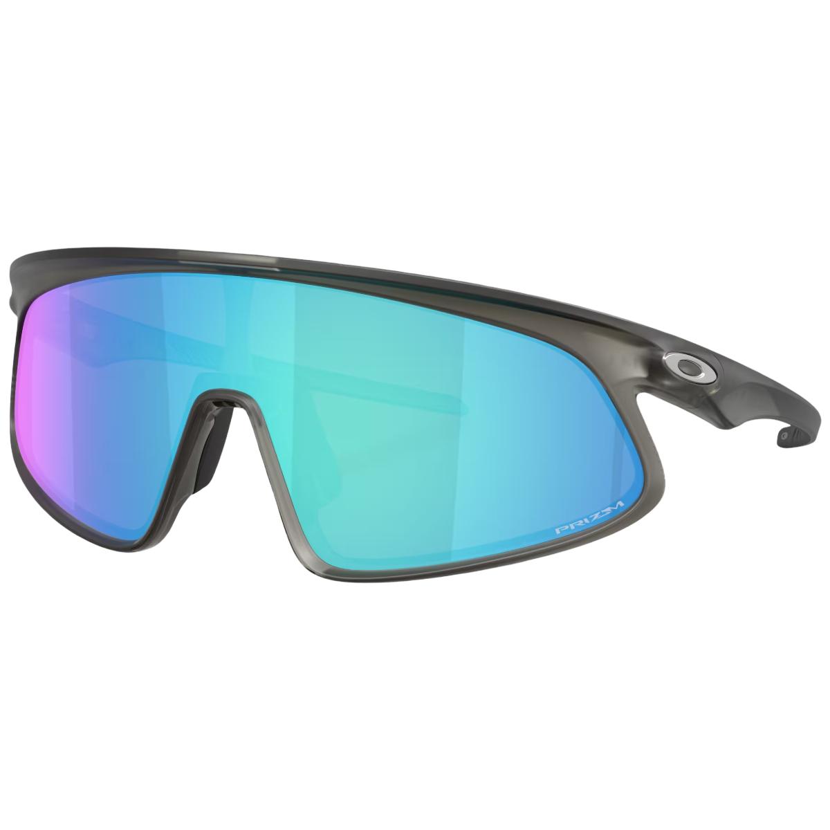 Ochelari de soare Oakley RSLV 141 Matte Grey Smoke / Prizm Sapphire