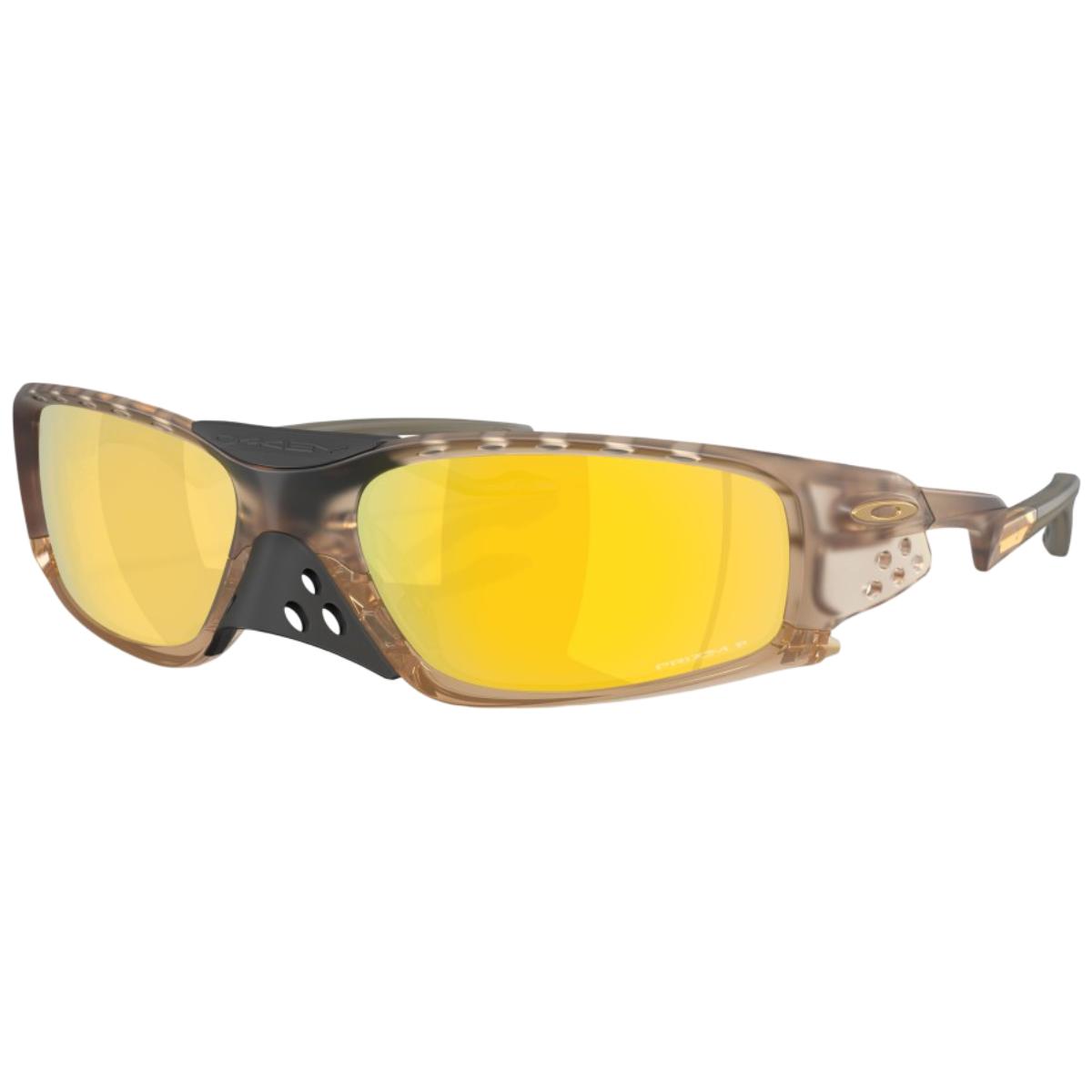 Ochelari de soare Oakley Plantaris SQ Matte Sepia / Prizm 24k Polarized