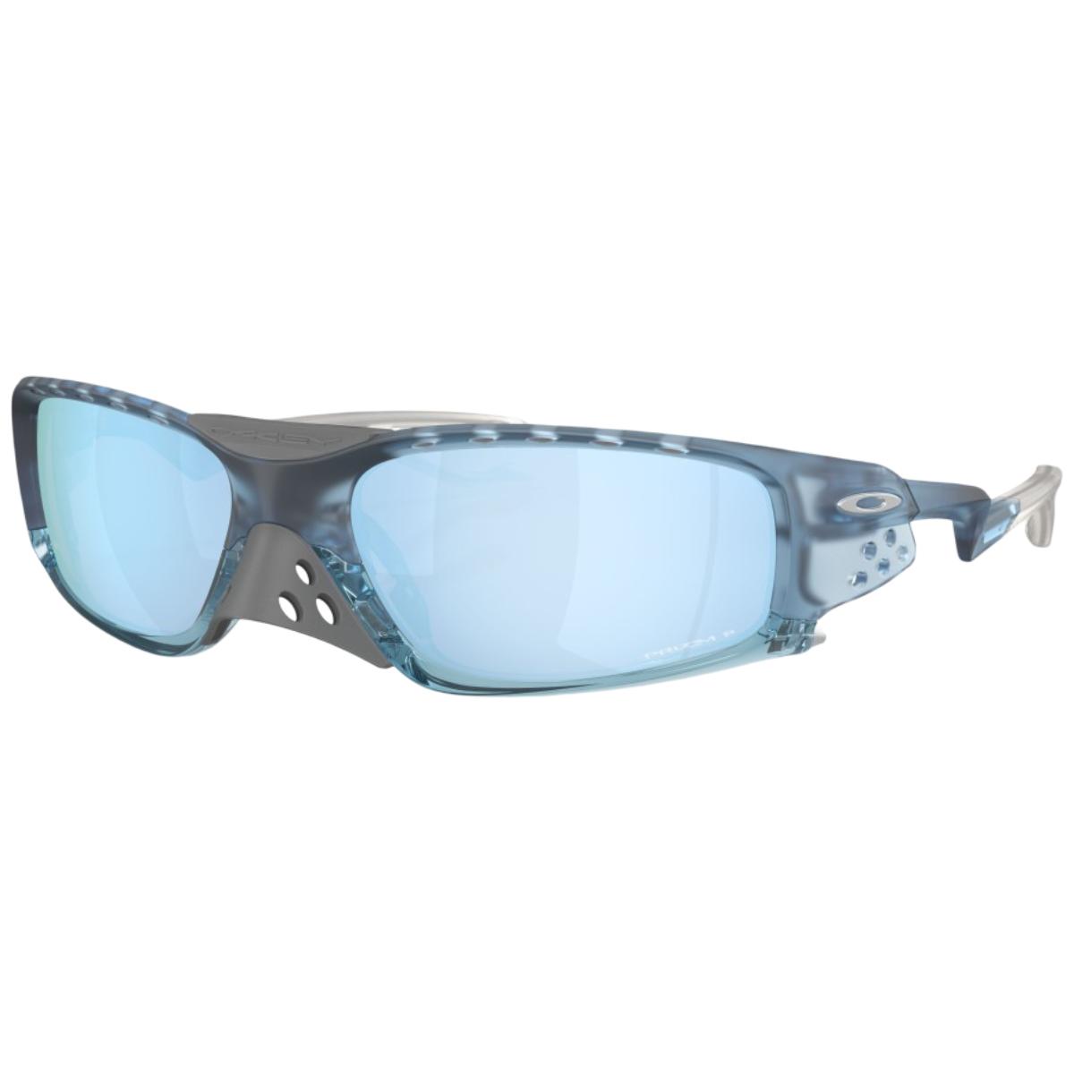 Ochelari de soare Oakley Plantaris SQ Matte Trans Stonewash / Prizm Deep Water Polarized