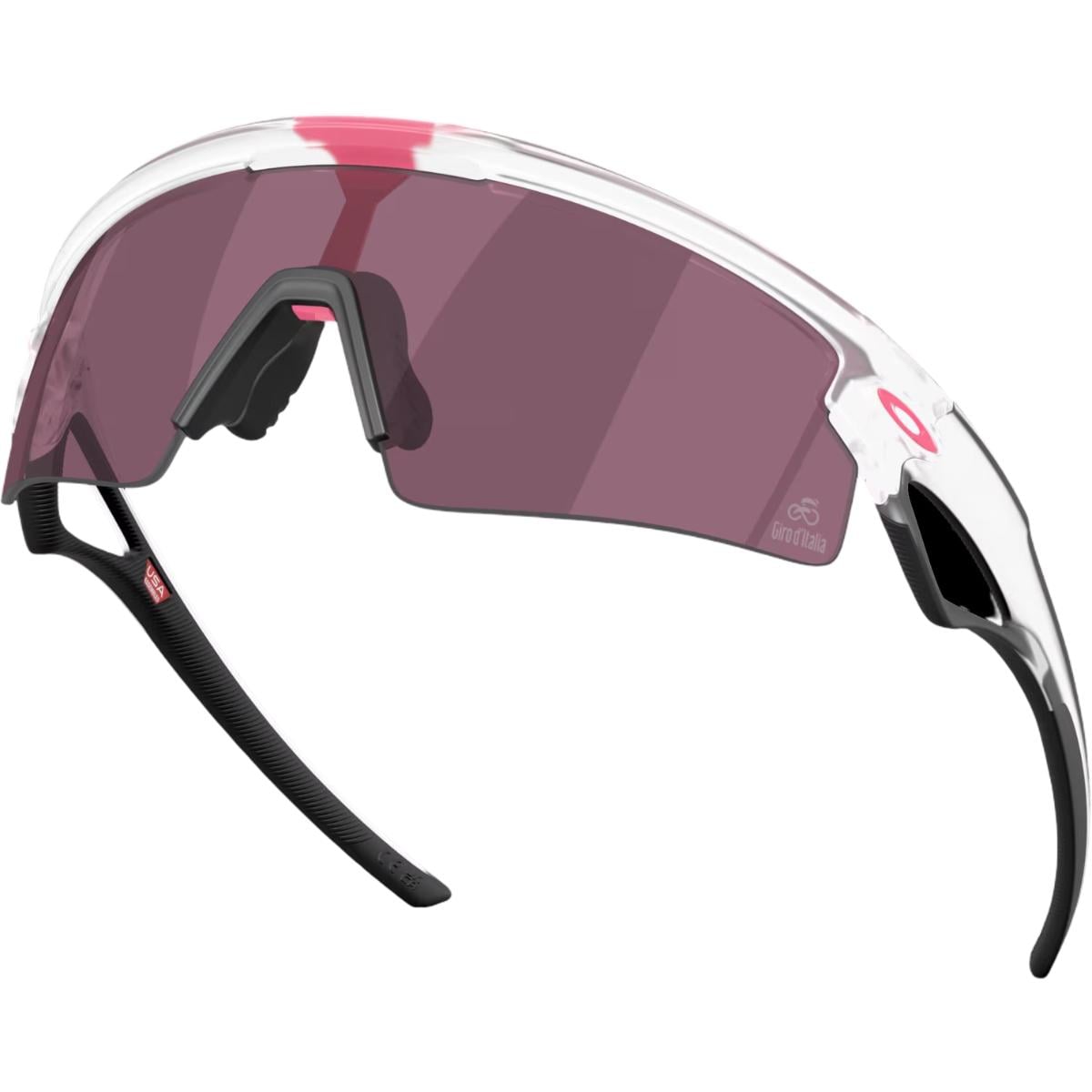 Ochelari de soare Oakley Sphaera Strike Giro d'Italia Collection Matte Clear / Prizm Road Black 2026
