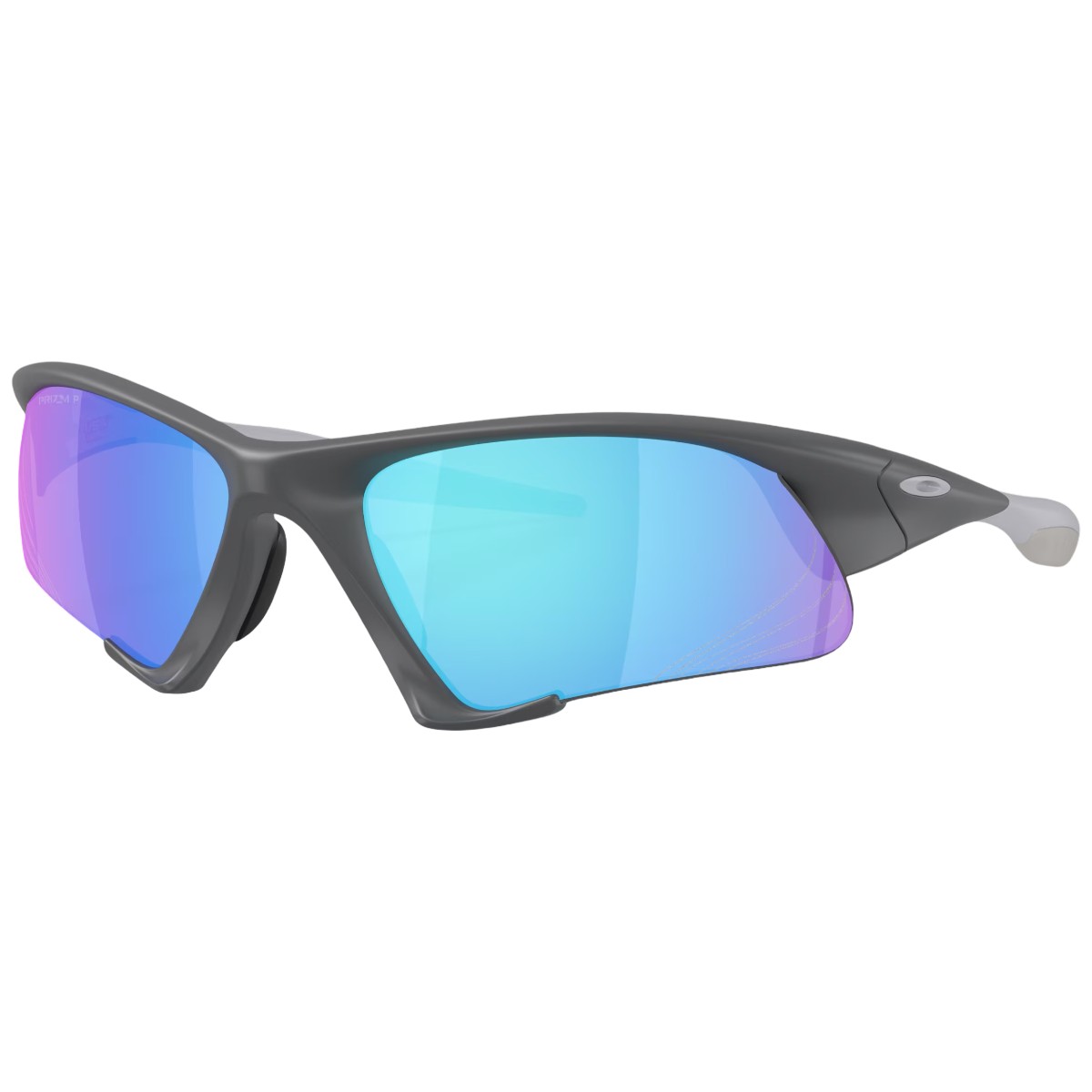 Ochelari de soare Oakley Suture Jacket Matte Carbon / Prizm Sapphire Polarized