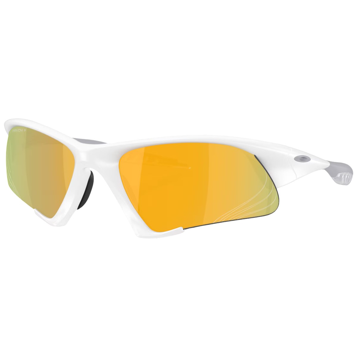 Ochelari de soare Oakley Suture Jacket Matte White / Prizm 24K Polarized