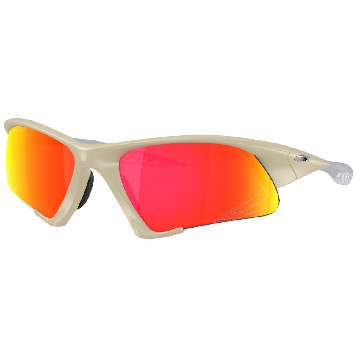 Ochelari de soare Oakley Suture Jacket Matte Sand / Prizm Ruby