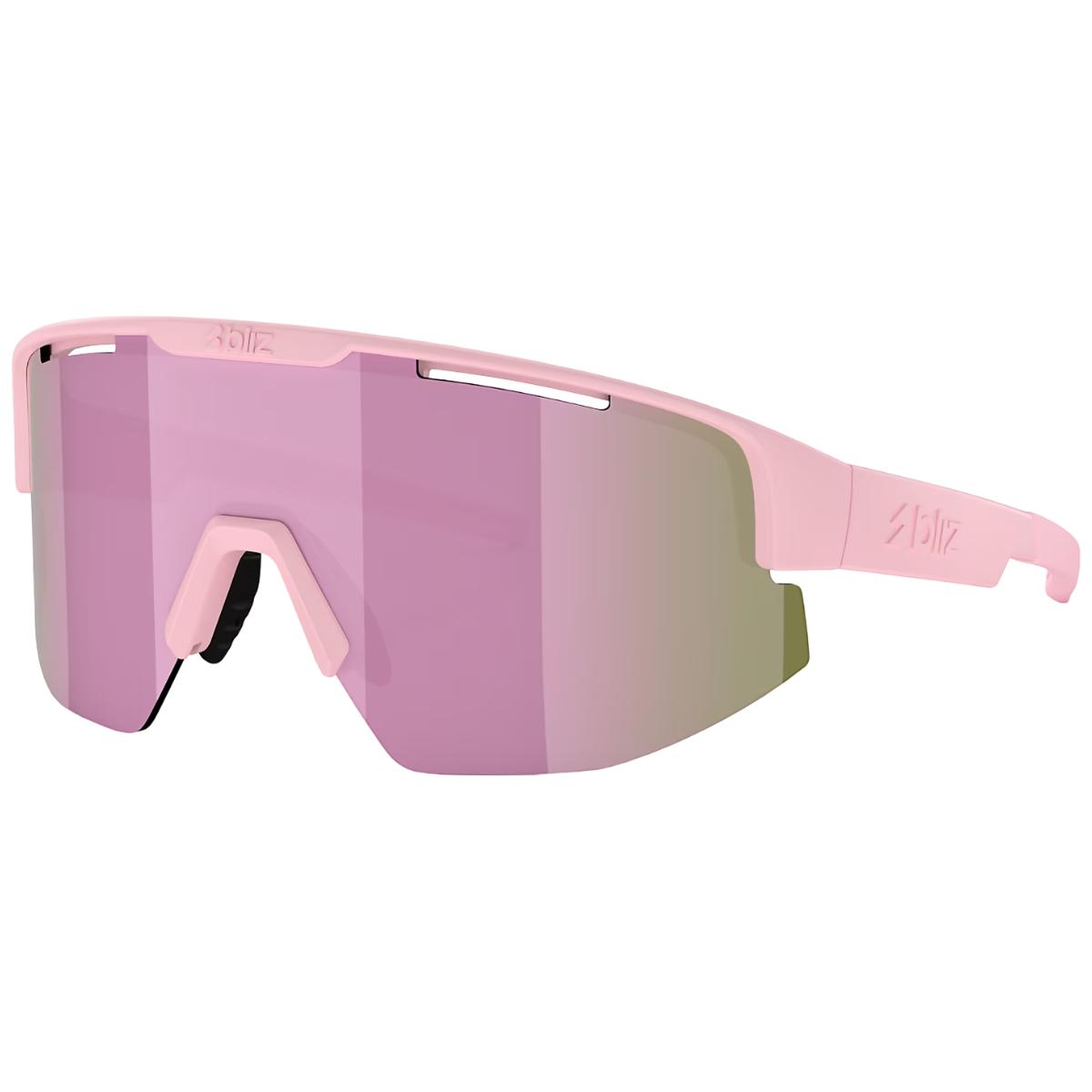 Ochelari de soare Bliz Matrix Matte Powder Pink / Brown/Rose Multicolor