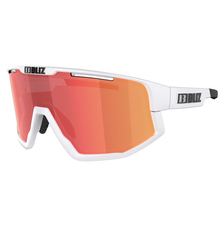 Ochelari de soare Bliz Fusion Matt White-Matt White Jawbone / Smoke / Red Multi