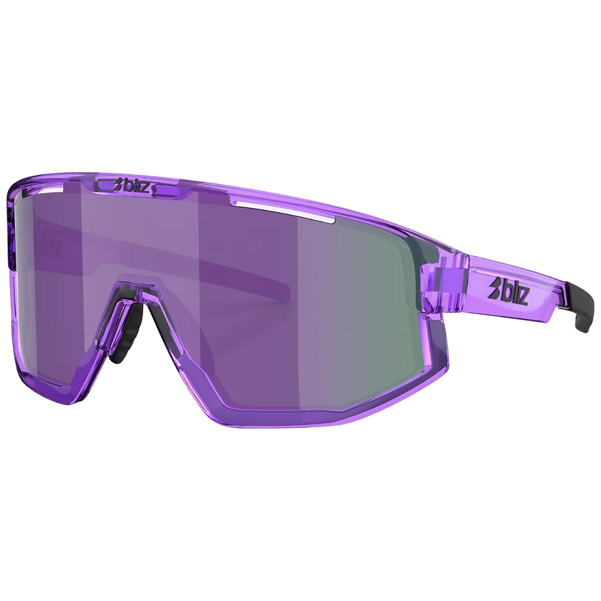 Ochelari de soare Bliz Fusion Transparent Purple / Smoke/Purple Multicolor