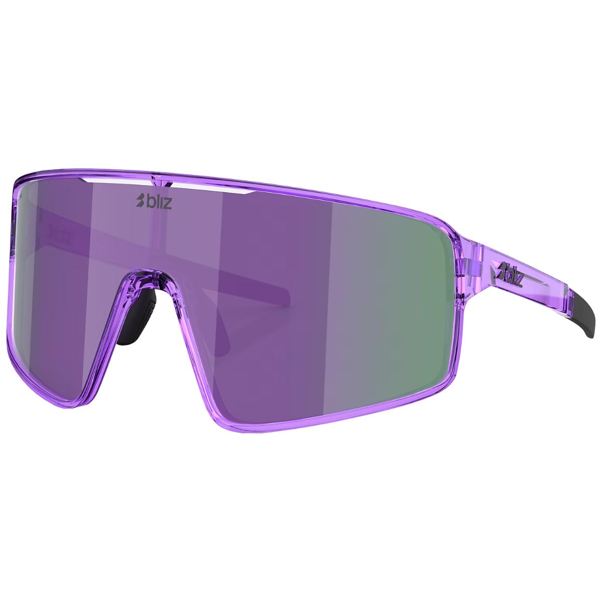 Ochelari de soare Bliz P001 Transparent Purple / Smoke/Purple Multicolor