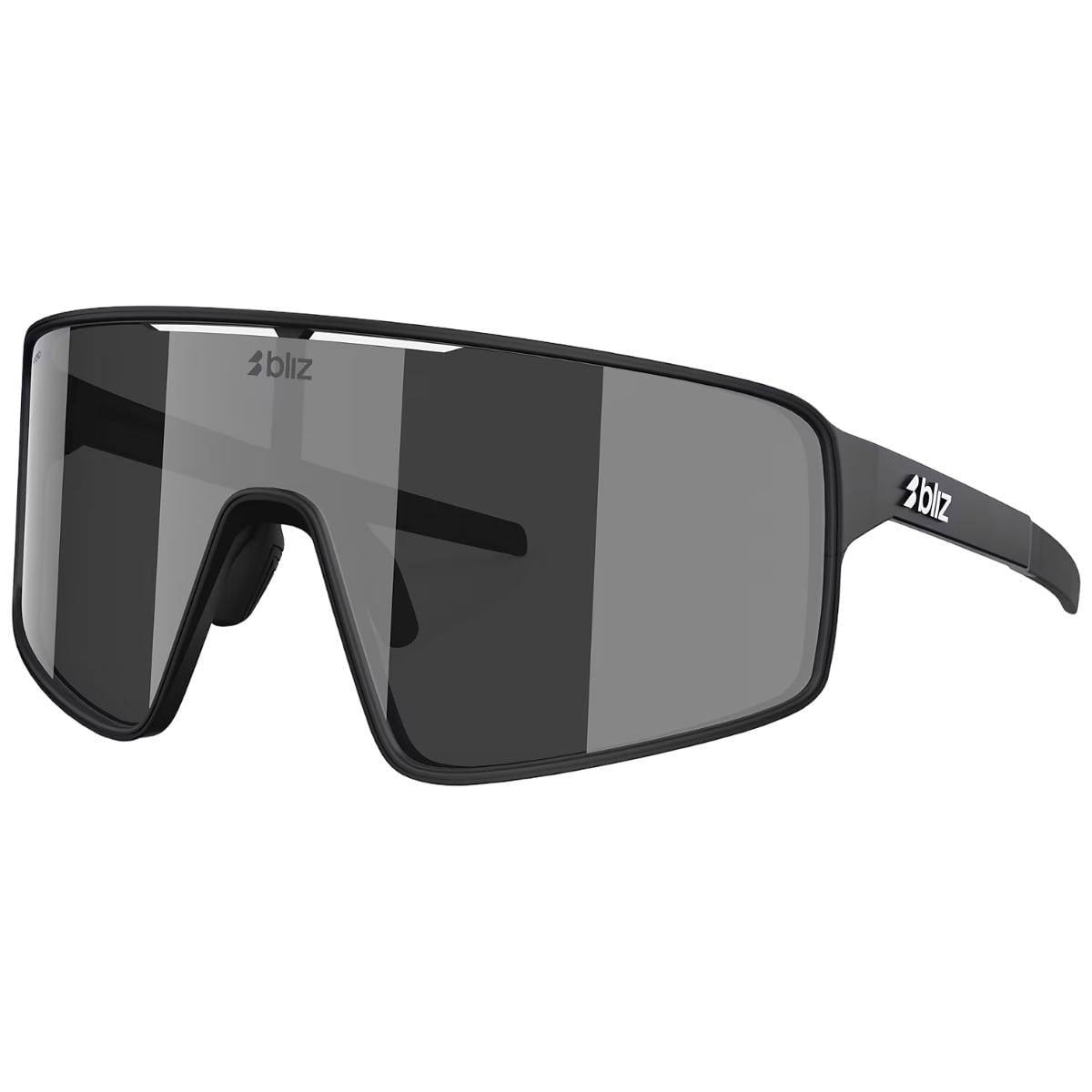 Ochelari de soare Bliz P001 Matte Black / Smoke/Silver Mirror