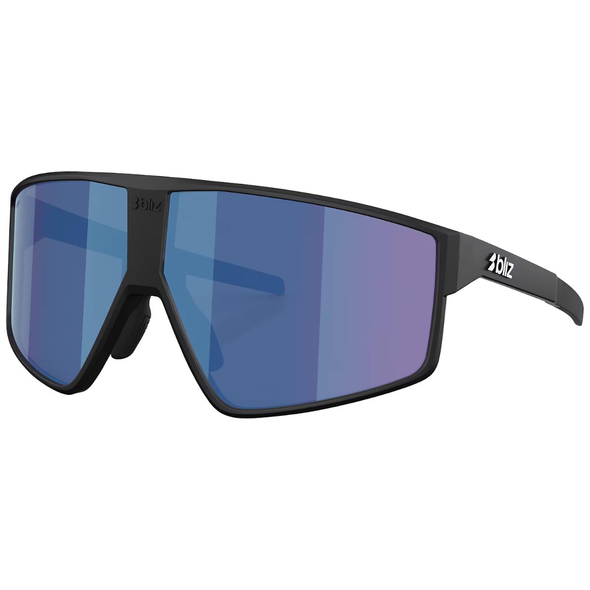 Ochelari de soare Bliz P002 Matte Black / Smoke/Blue Multicolor