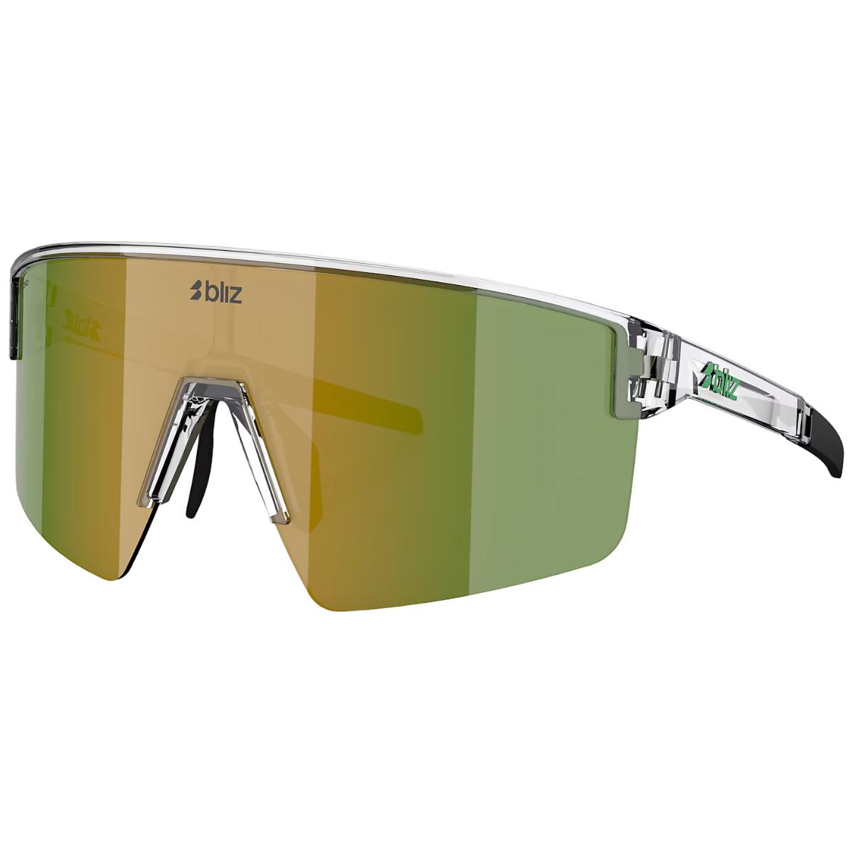 Ochelari de soare Bliz P004 Transparent White / Green