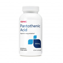 Supliment alimentar GNC Acid Pantotenic 500 mg