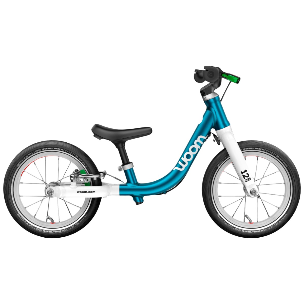 Bicicleta copii Woom GO 1 12"-Albastru