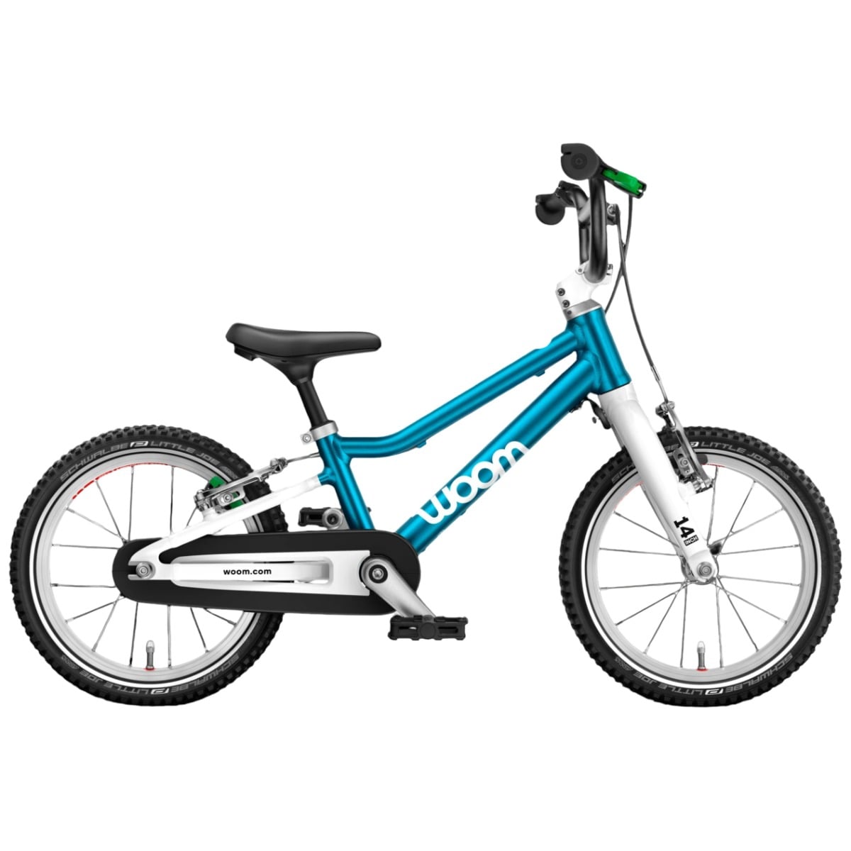Bicicleta copii Woom GO 2 14"-Albastru