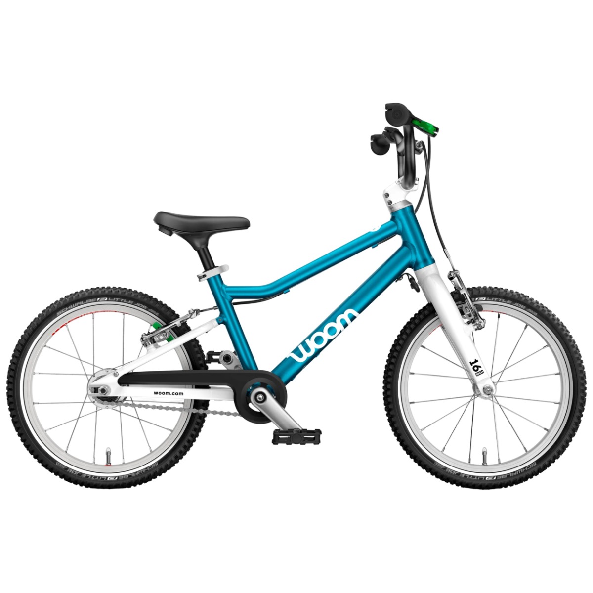 Bicicleta copii Woom GO 3 Automagic 16"-Albastru