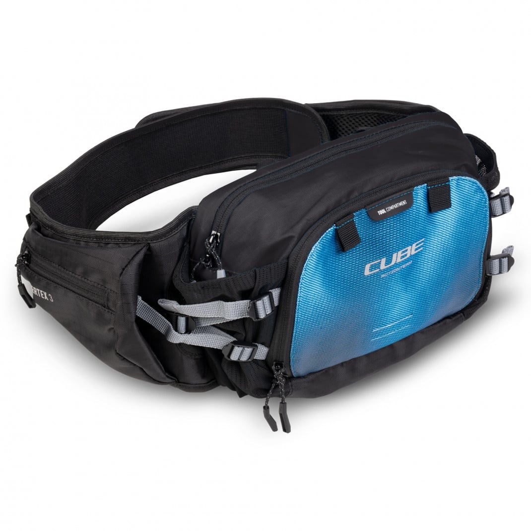 Borseta Cube Hip Bag Vertex 3 X Actionteam Topas Blue