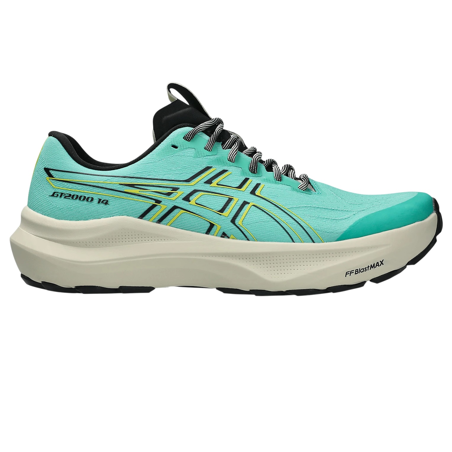 Pantofi alergare trail barbati Asics GT-2000 14 TR SS 2026-Turcoaz/Negru-41 1/2