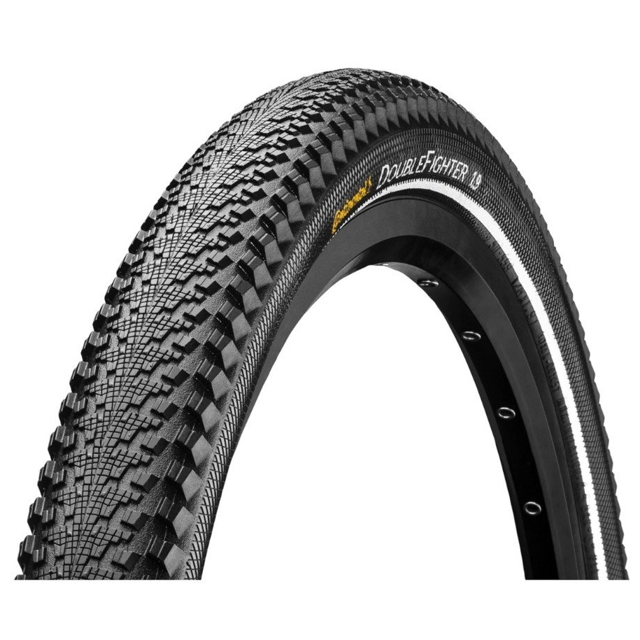 Anvelopa Continental Double Fighter Iii 50-584 (27.5X2.0) Sl Negru