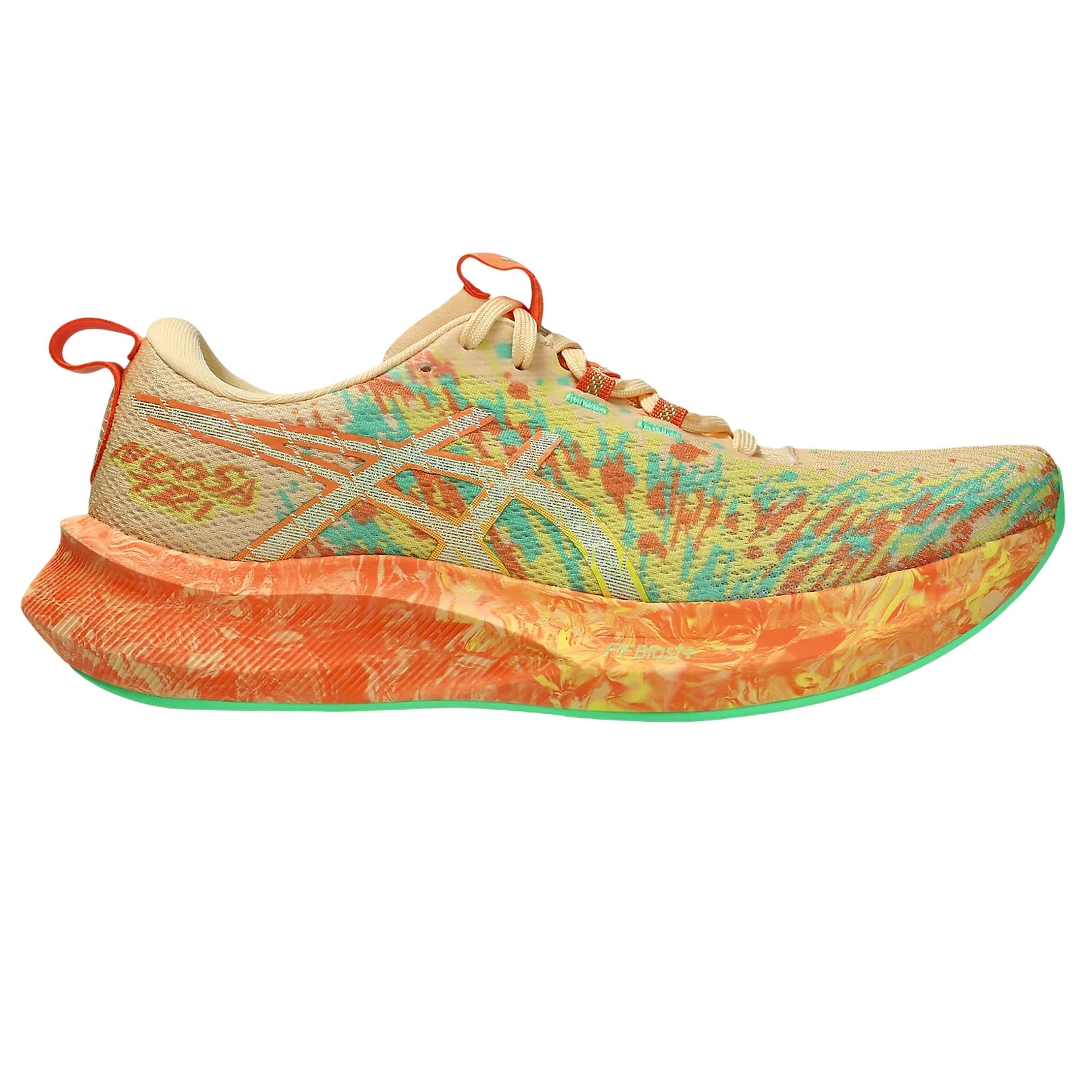 Pantofi alergare dama Asics Noosa Tri 16 SS 2026-Portocaliu/Galben-37 1/2