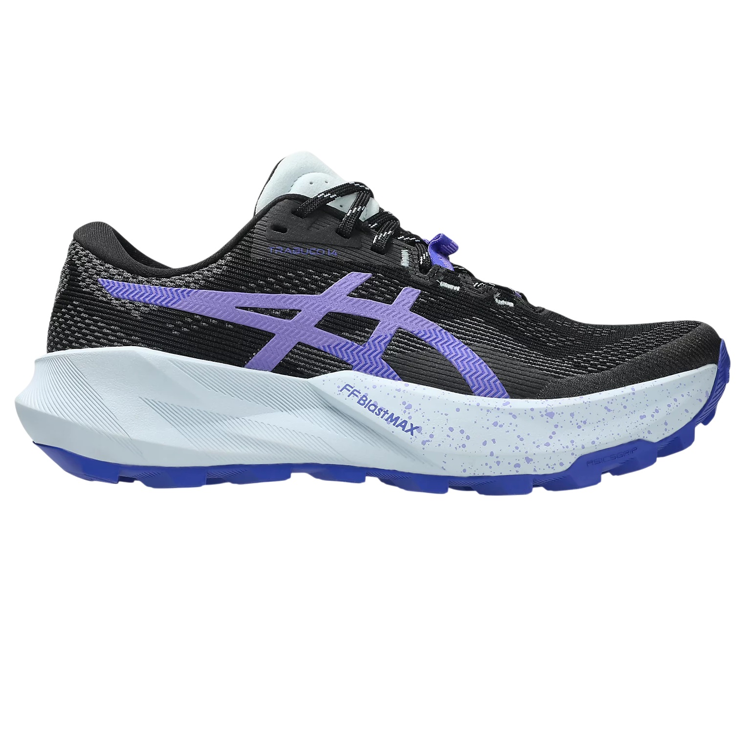 Pantofi alergare trail dama Asics Trabuco 14 SS 2026-Negru/Mov-38