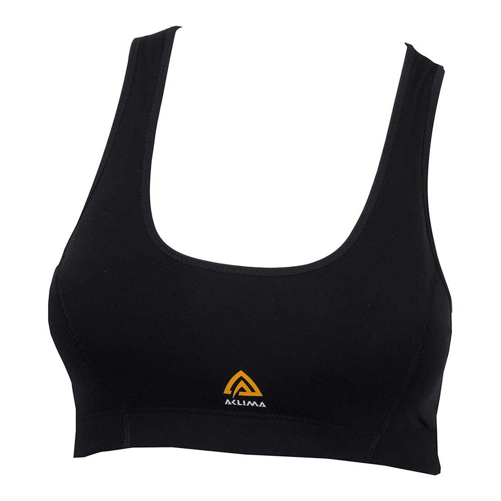 Bustiera merino dama Aclima HotWool Sports-Negru-XS