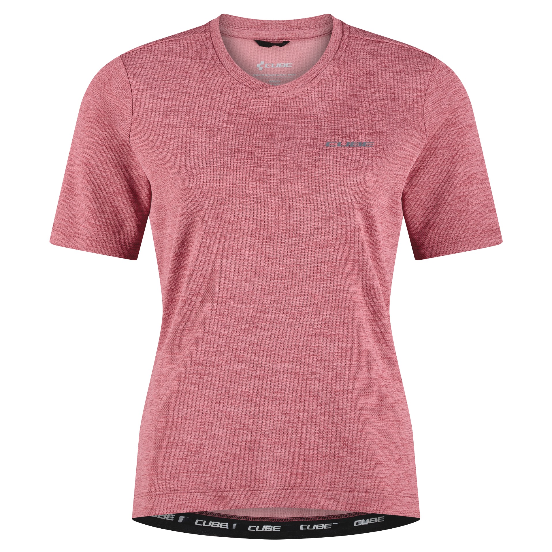Tricou Cube Gravel Ws S/S Rose-M