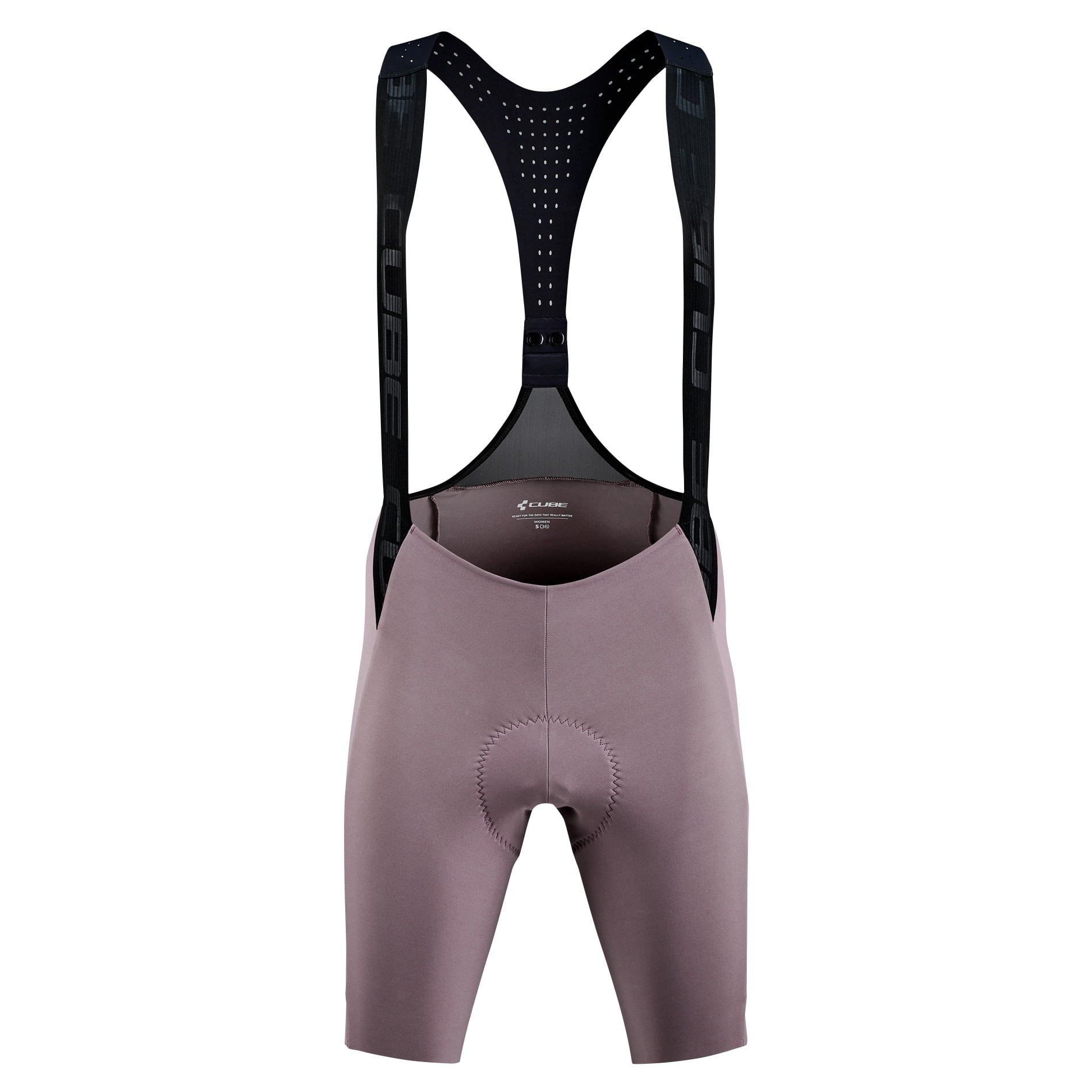 Pantaloni Cube Gravel Ws Bib Short Cargo Burgundy-S