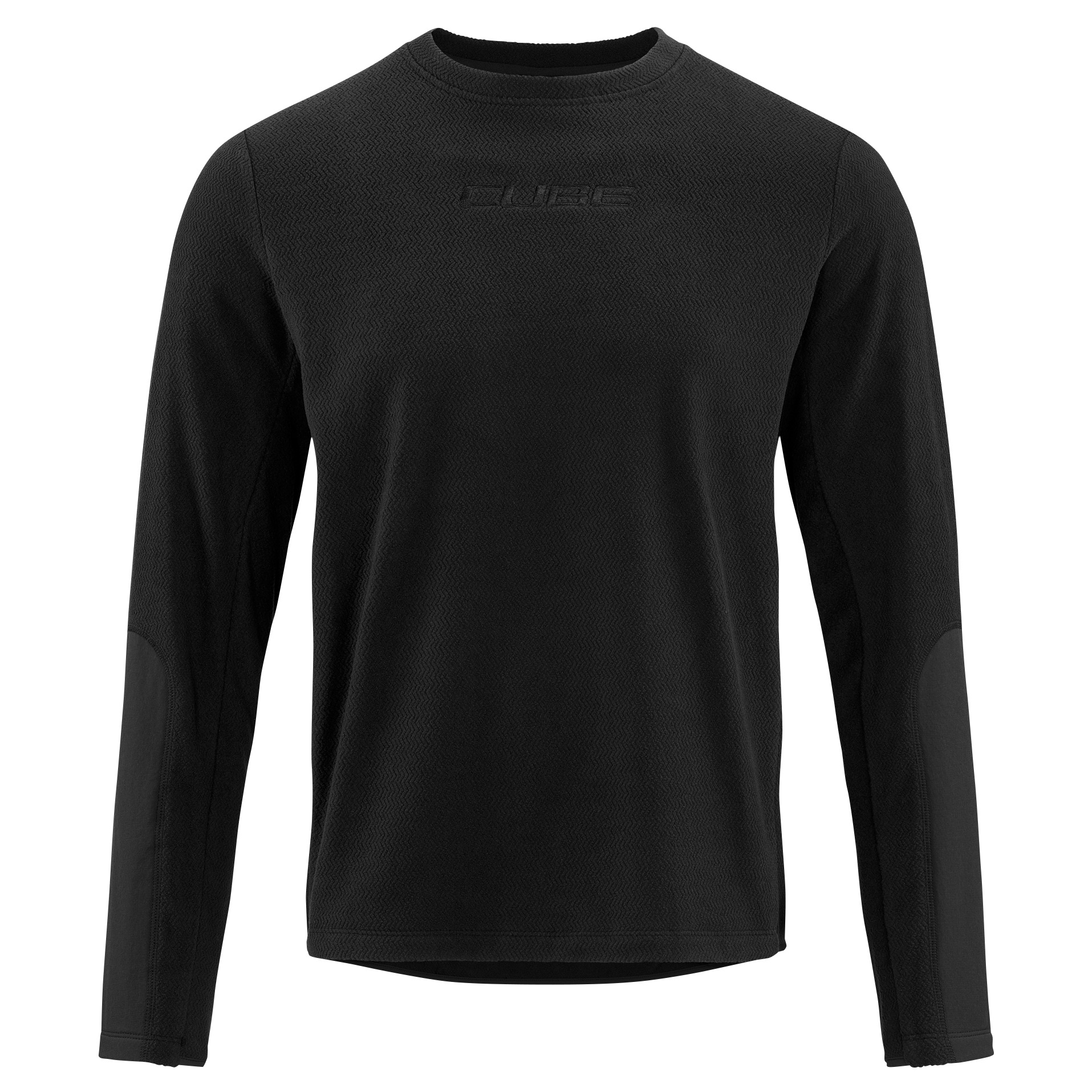Bluza Cube Mtb Fleece Jersey L/S Black-XXXL