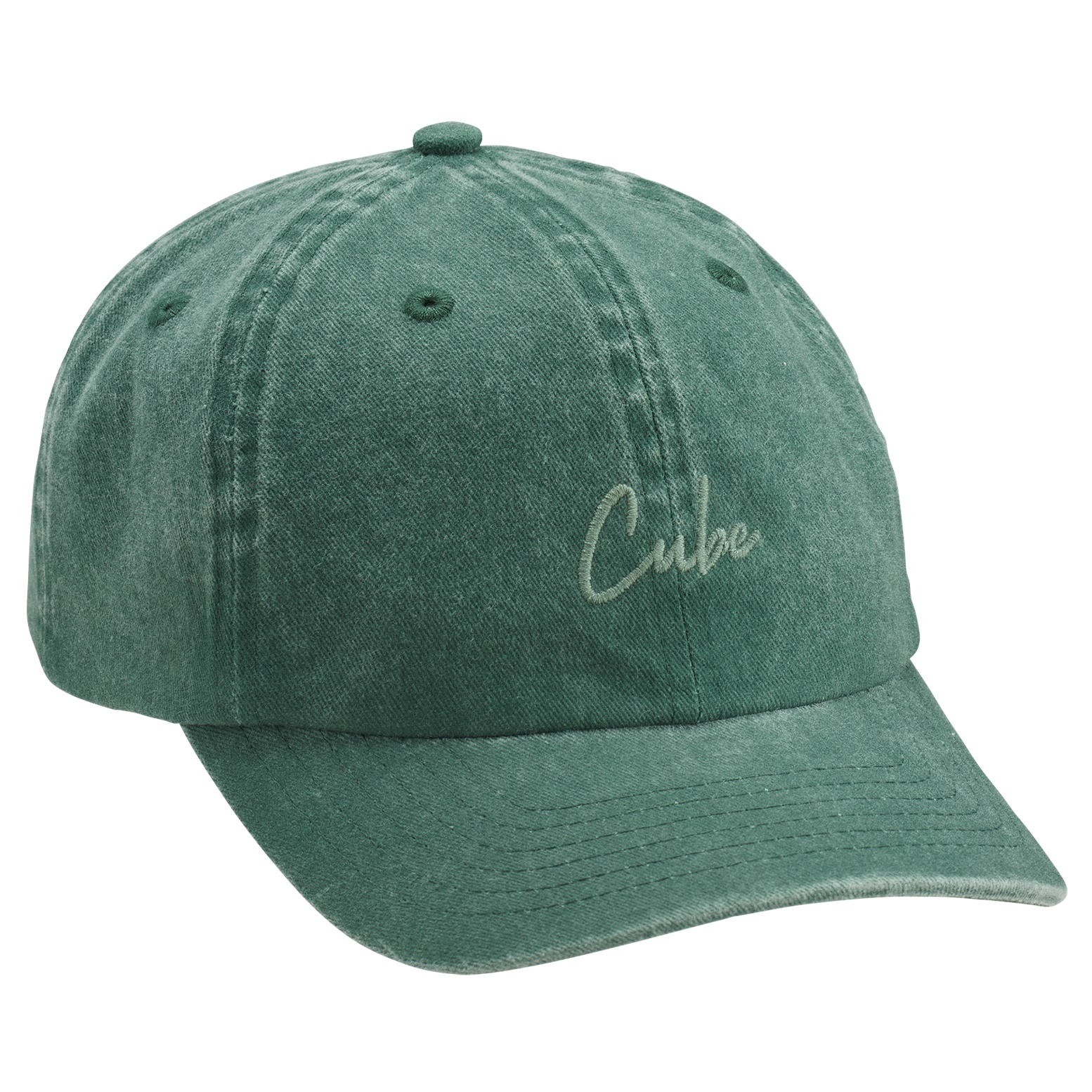 Sapca Cube 6 Panel Washed Wahsed Green