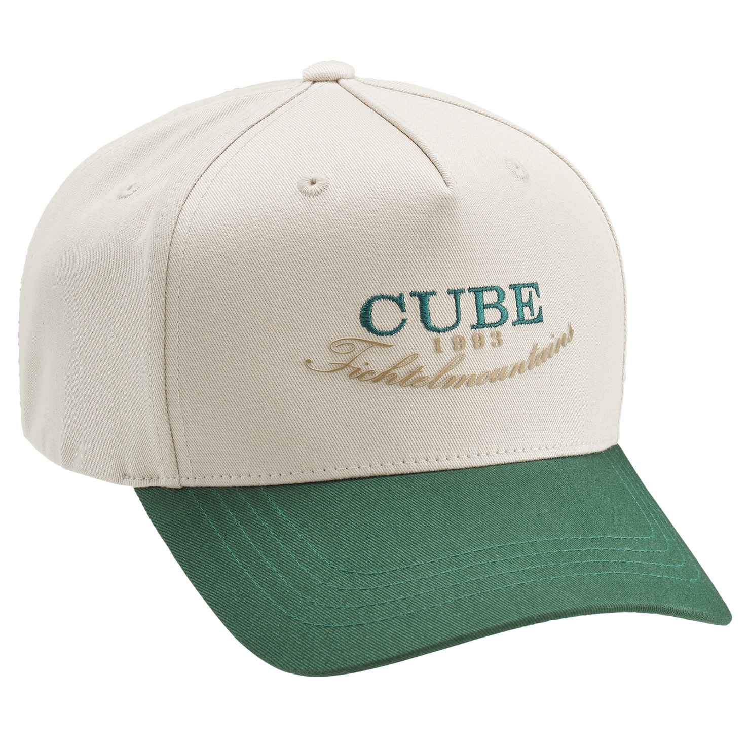 Sapca Cube Club Crème/Green