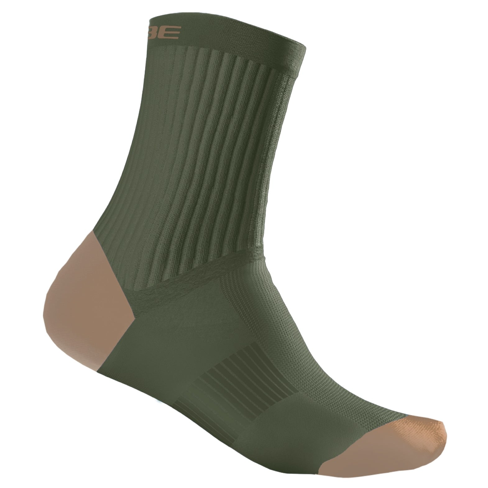 Sosete Cube High Cut Mtb Tm Reed Green-36-39