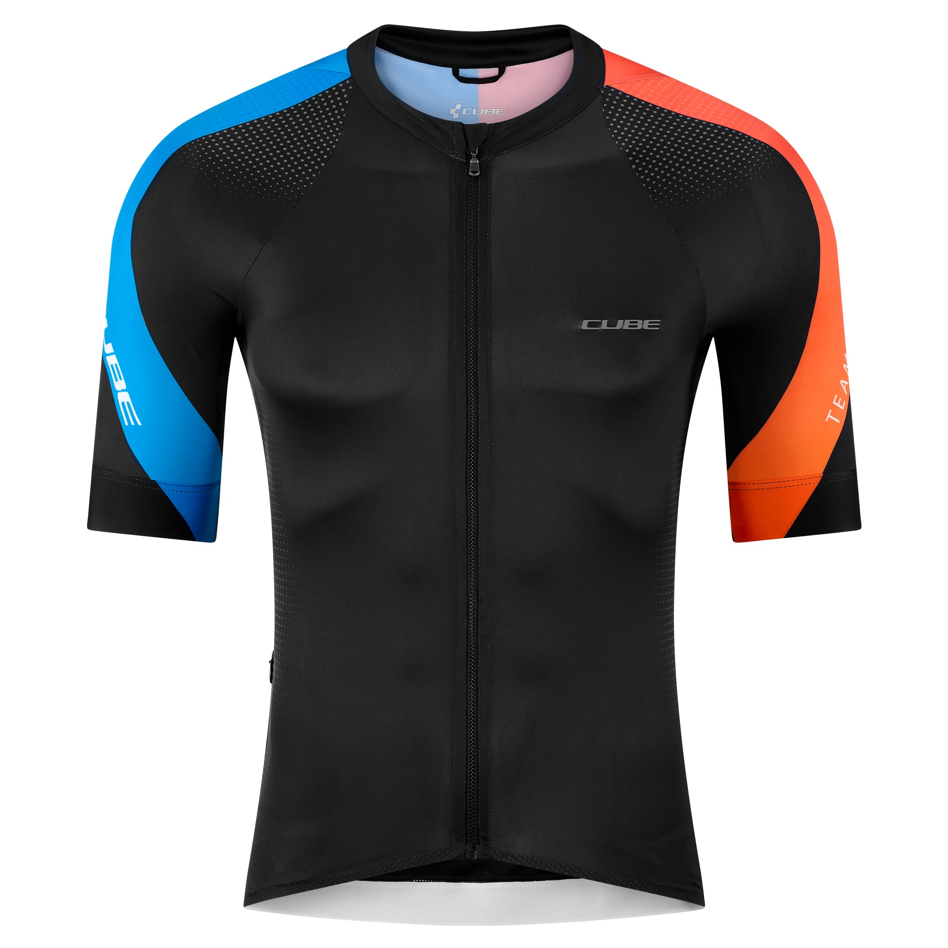 Tricou Cube Road/Xc Teamline S/S Black-XS