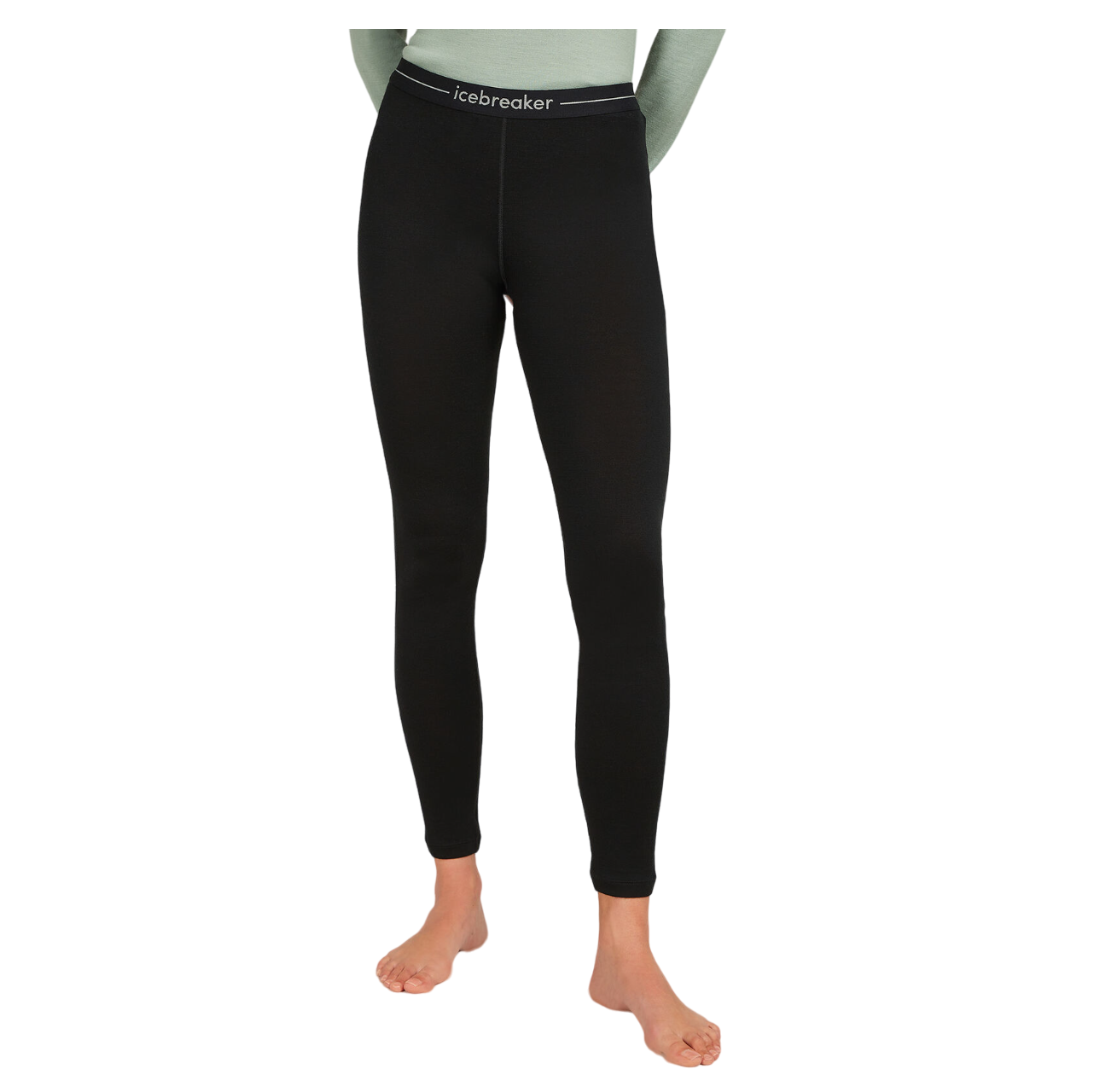 Pantaloni de corp merino dama Icebreaker 260 Tech-Negru-XS