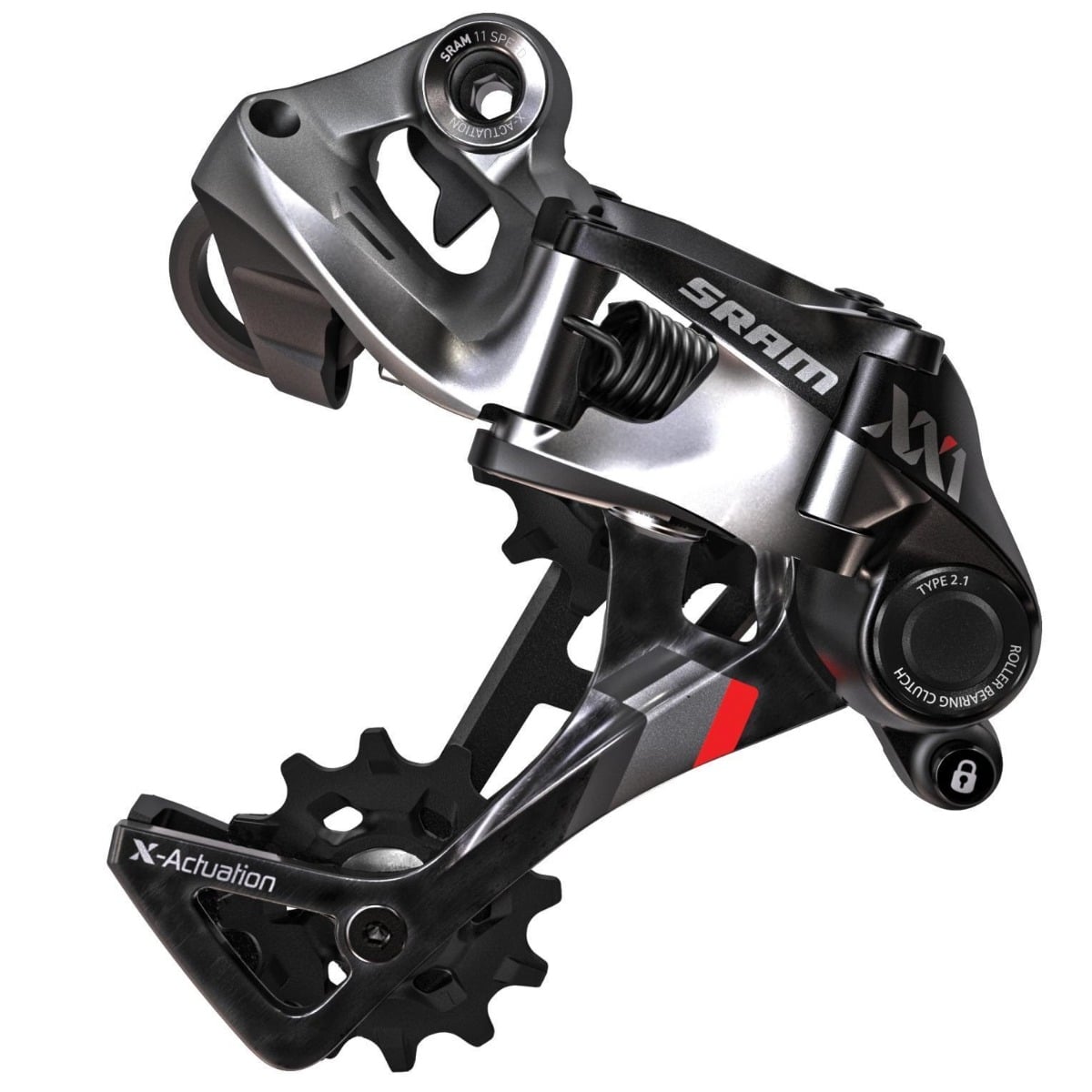 Schimbator spate SRAM XX1 Type 2.1, 11 pinioane, black