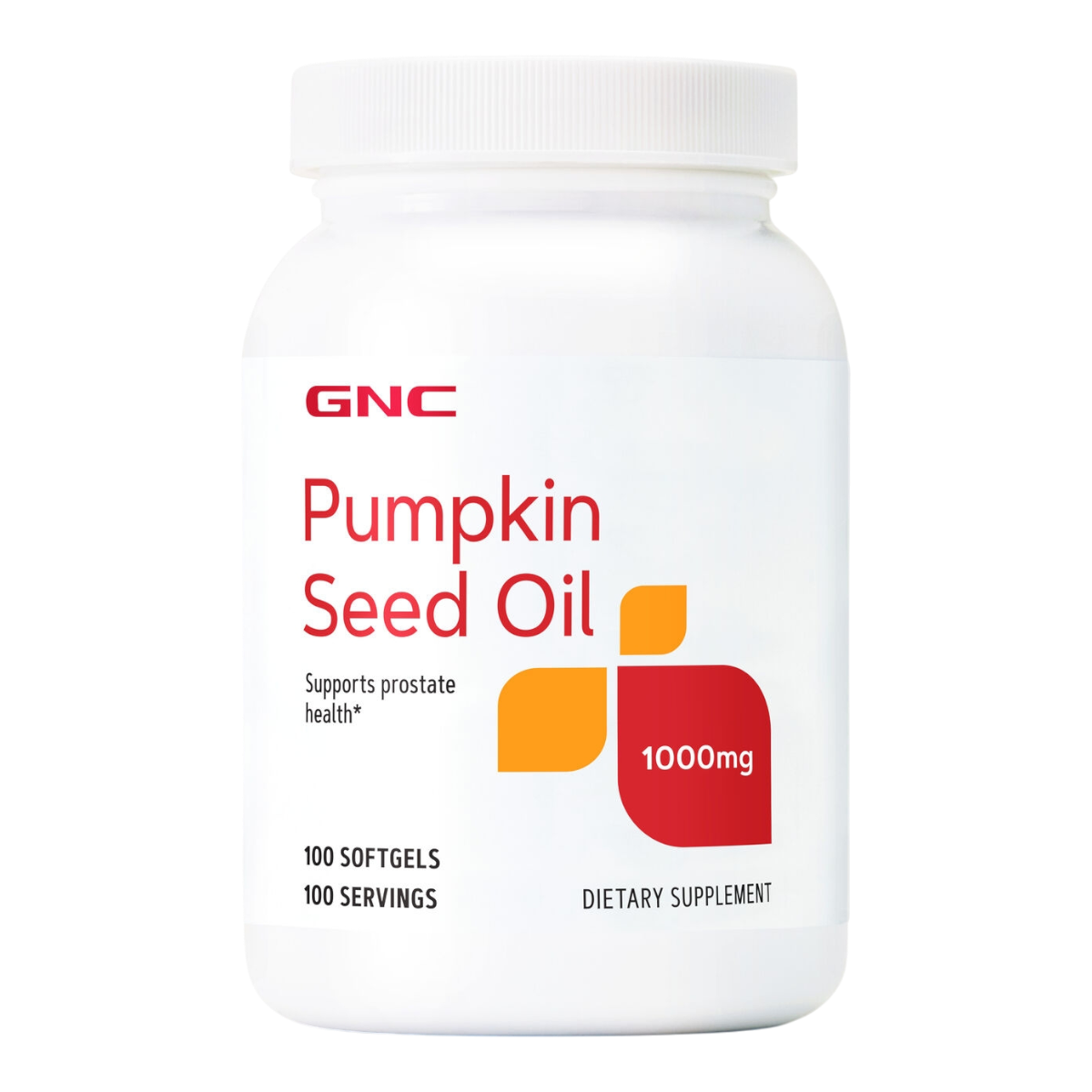 GNC Pumpkin Seed Oil 1000 mg, Ulei din Seminte de Dovleac, 100 cps