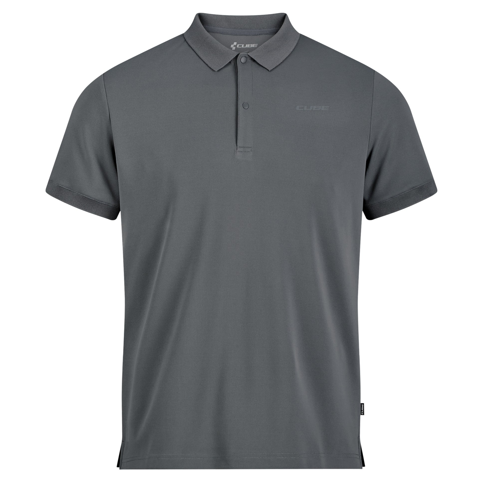Tricou Cube Tech Polo Dark Grey-M