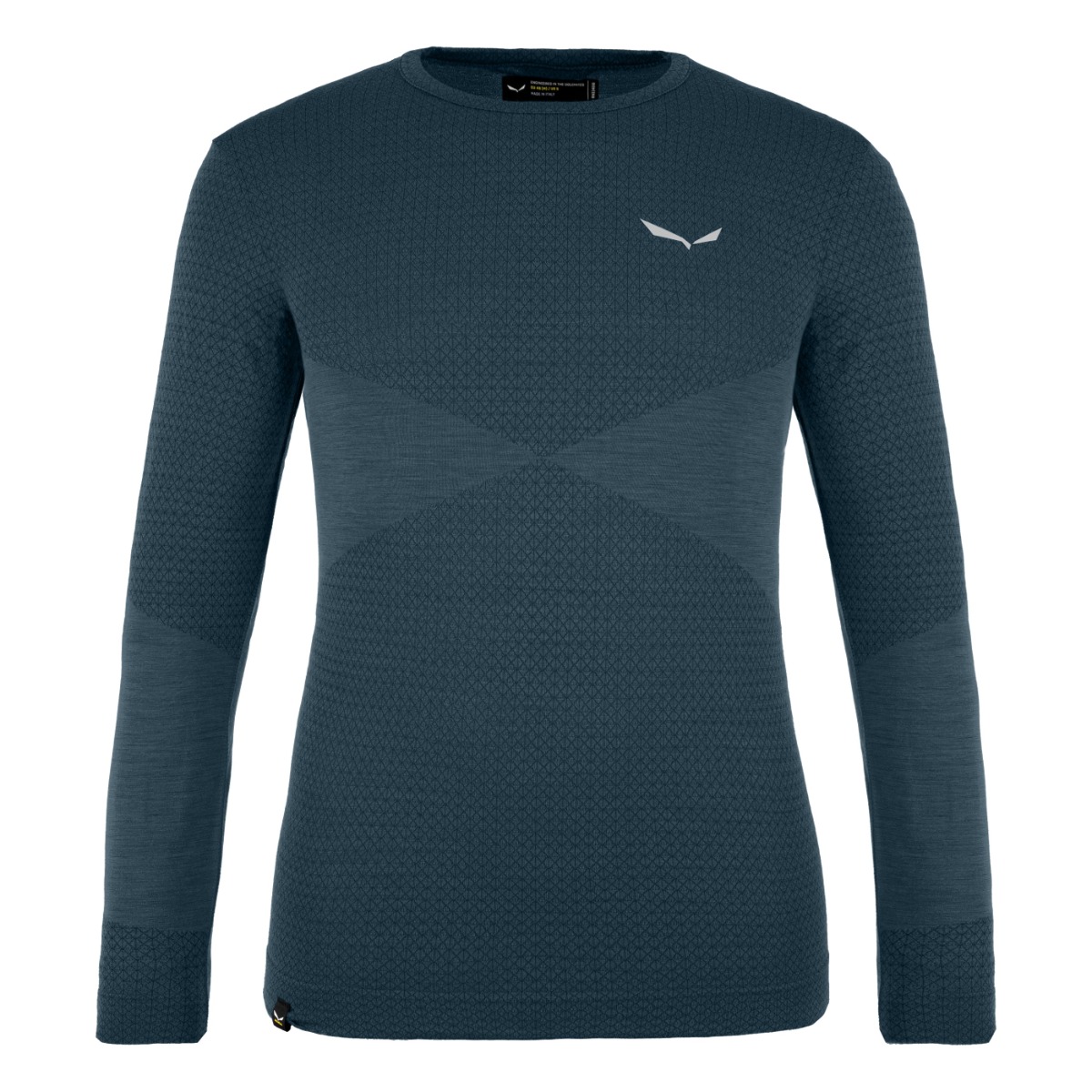 Bluza de corp copii Salewa Zebru Medium Warm Alpine Merino Responsive