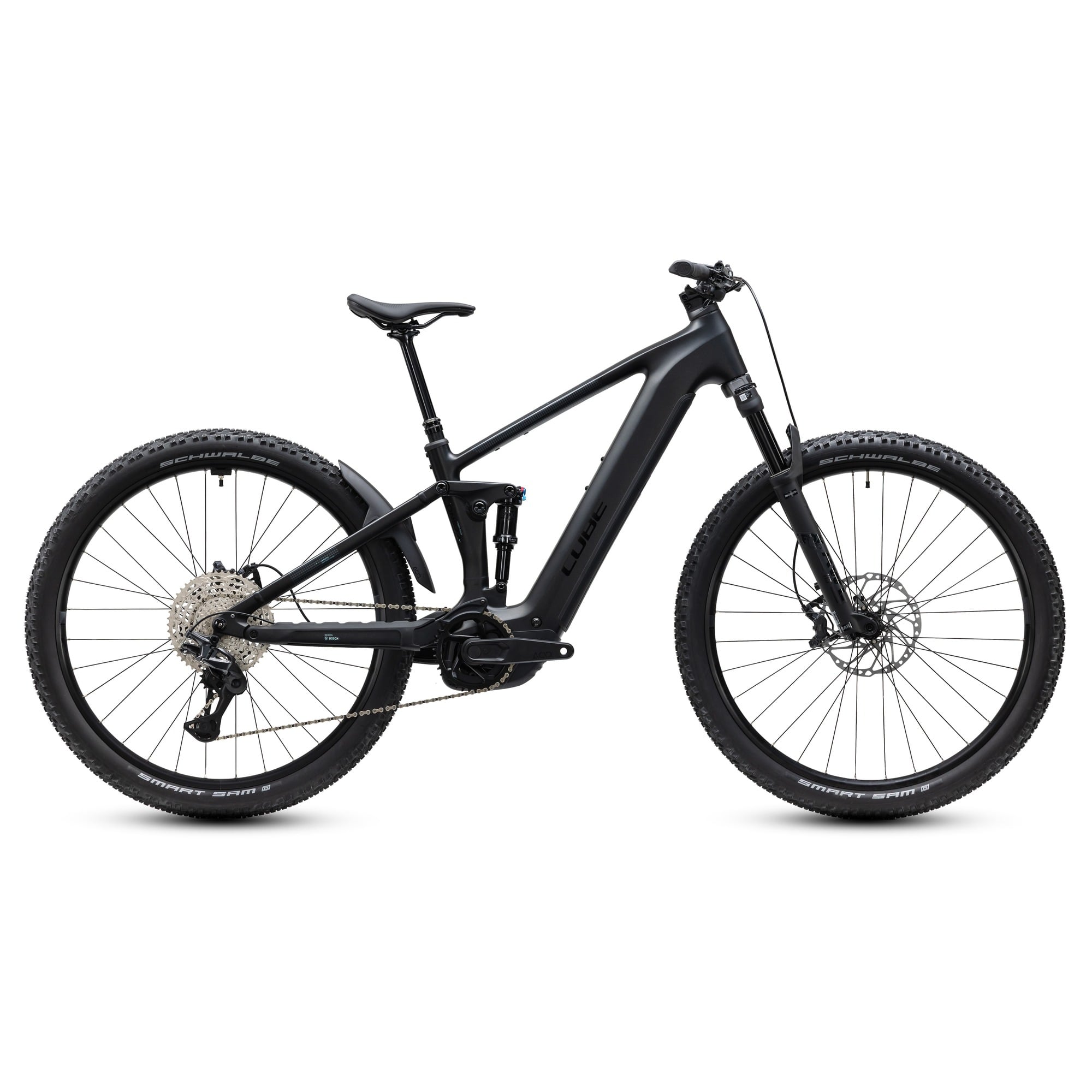 BICICLETA ELECTRICA CUBE STEREO HYBRID ONE22 SLX 800 27.5"-Negru Mat-S