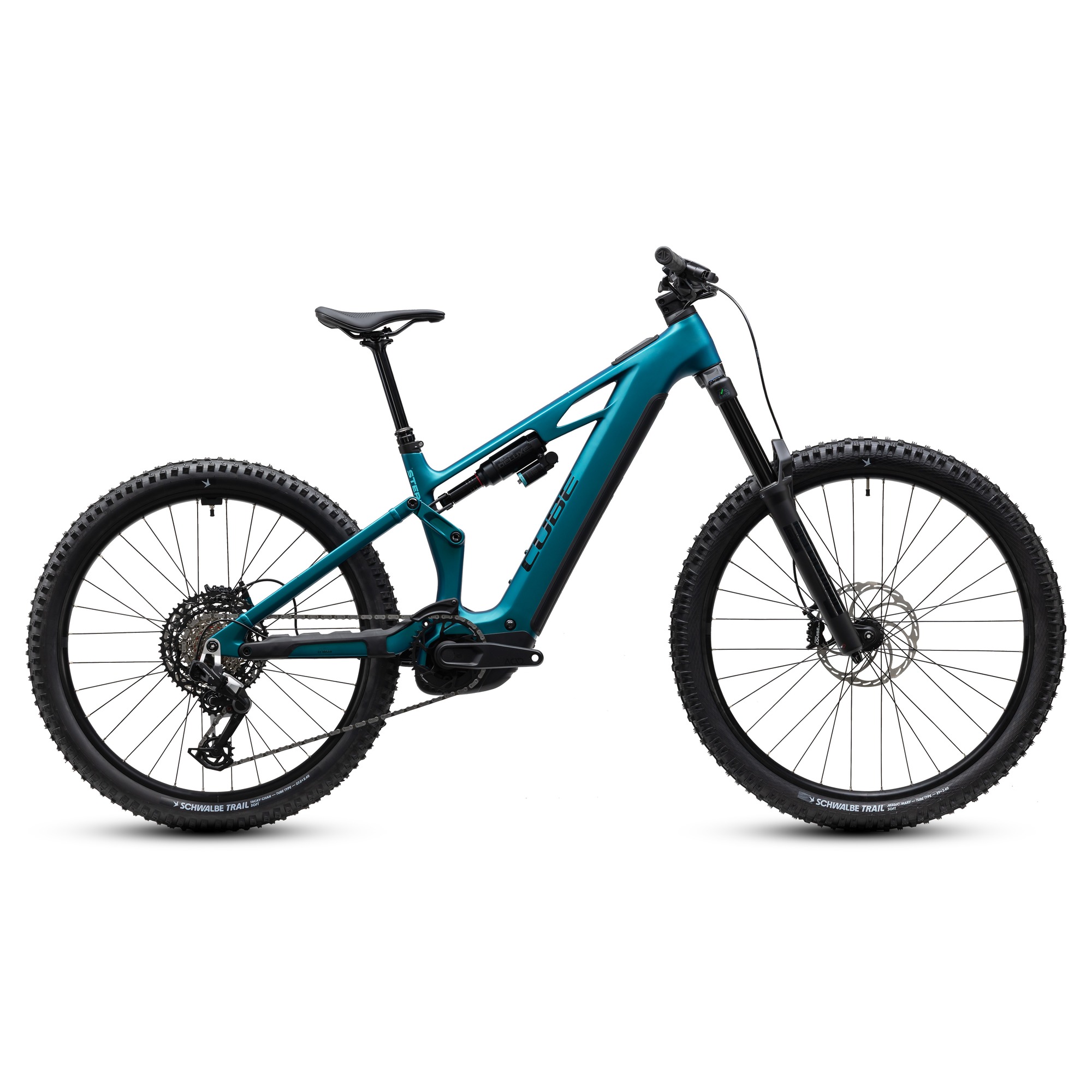 BICICLETA ELECTRICA CUBE STEREO HYBRID ONE77 HPC RACE 800-Albastru-S
