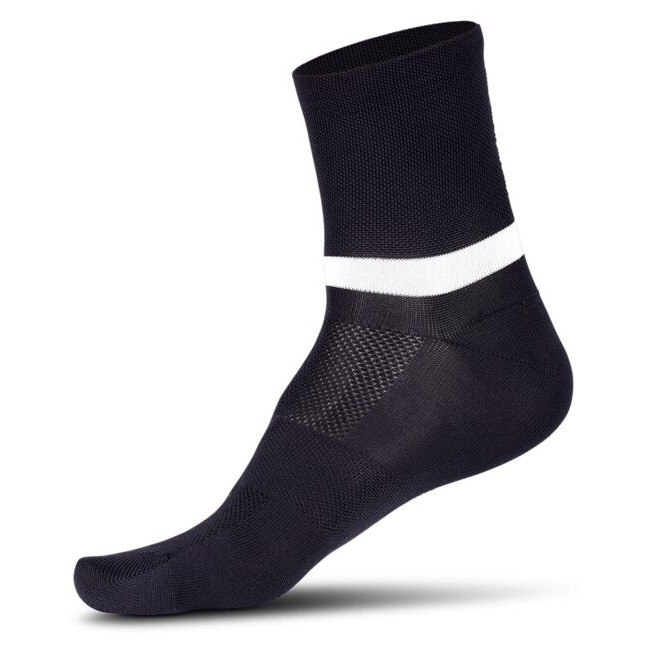 Sosete Cube Socks Mid Cut Blackline Black 36-39