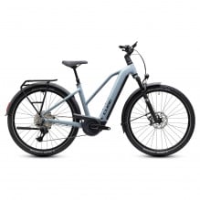 BICICLETA ELECTRICA CUBE NURIDE HYBRID EXC 800 TRAPEZE-Albastru deschis-46 cm