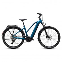 BICICLETA ELECTRICA CUBE TOURING HYBRID PRO 800 TRAPEZE-Albastru-50 cm