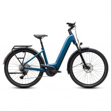 BICICLETA ELECTRICA CUBE TOURING HYBRID PRO 800 EASY ENTRY-Albastru-50 cm