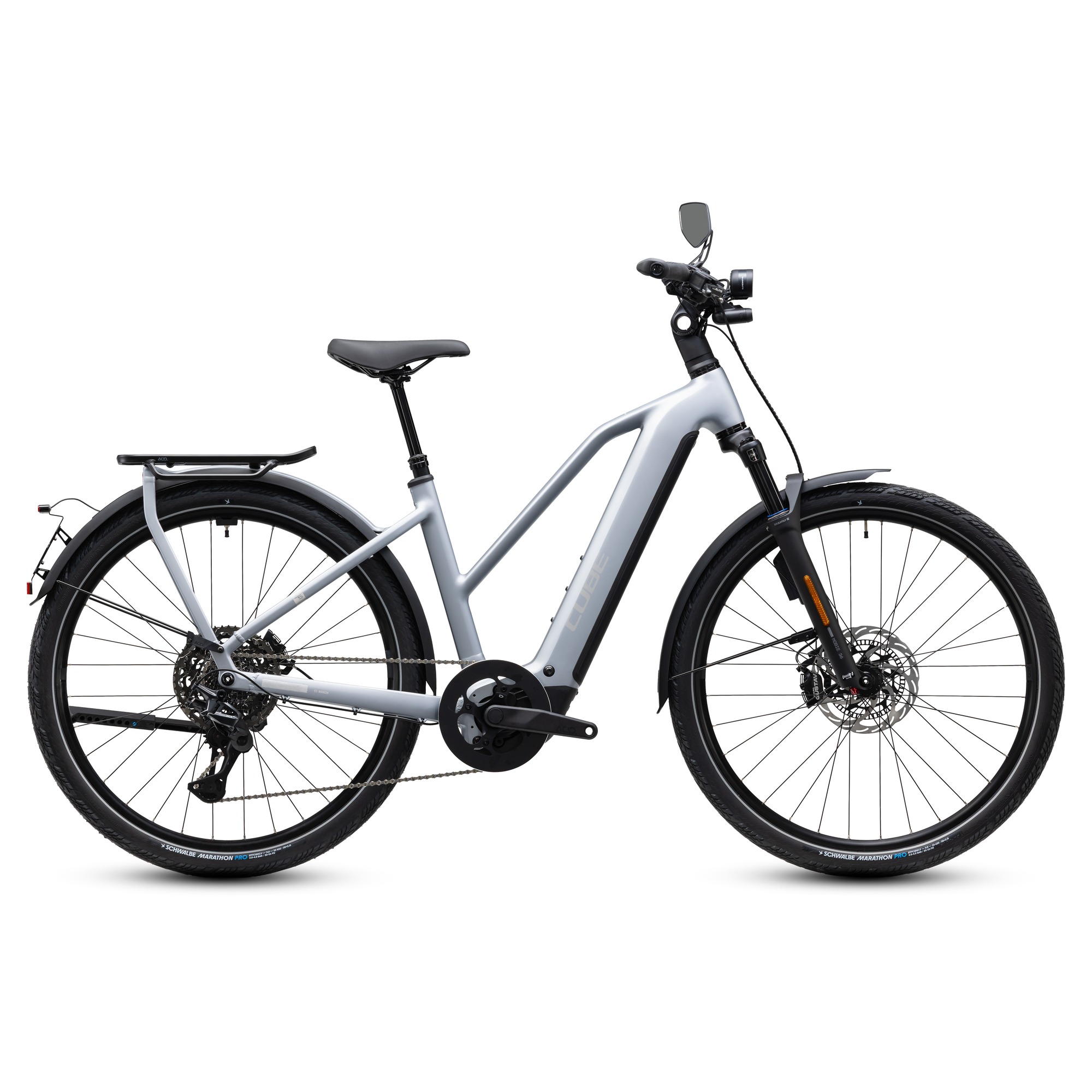 BICICLETA ELECTRICA CUBE KATHMANDU HYBRID 45 800 TRAPEZE-46 cm