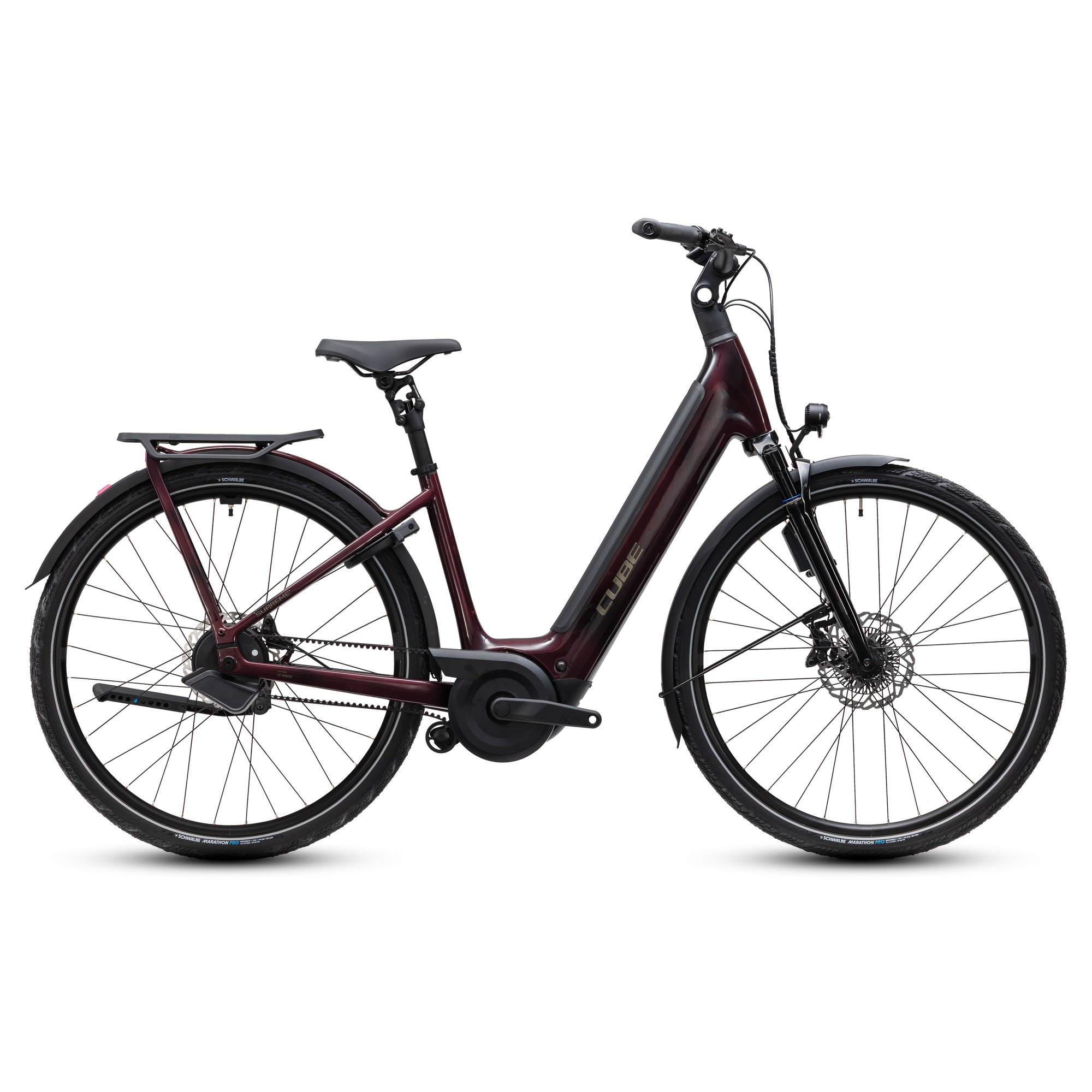 BICICLETA ELECTRICA CUBE SUPREME HYBRID C:62 DELUXE SLT 600 EASY ENTRY-46 cm
