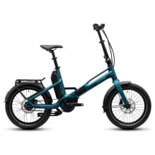 BICICLETA ELECTRICA CUBE FOLD HYBRID DELUXE 540-Albastru