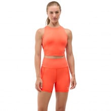 Bustiera dama Hoka Elaro Crop SS 2026-Portocaliu-S