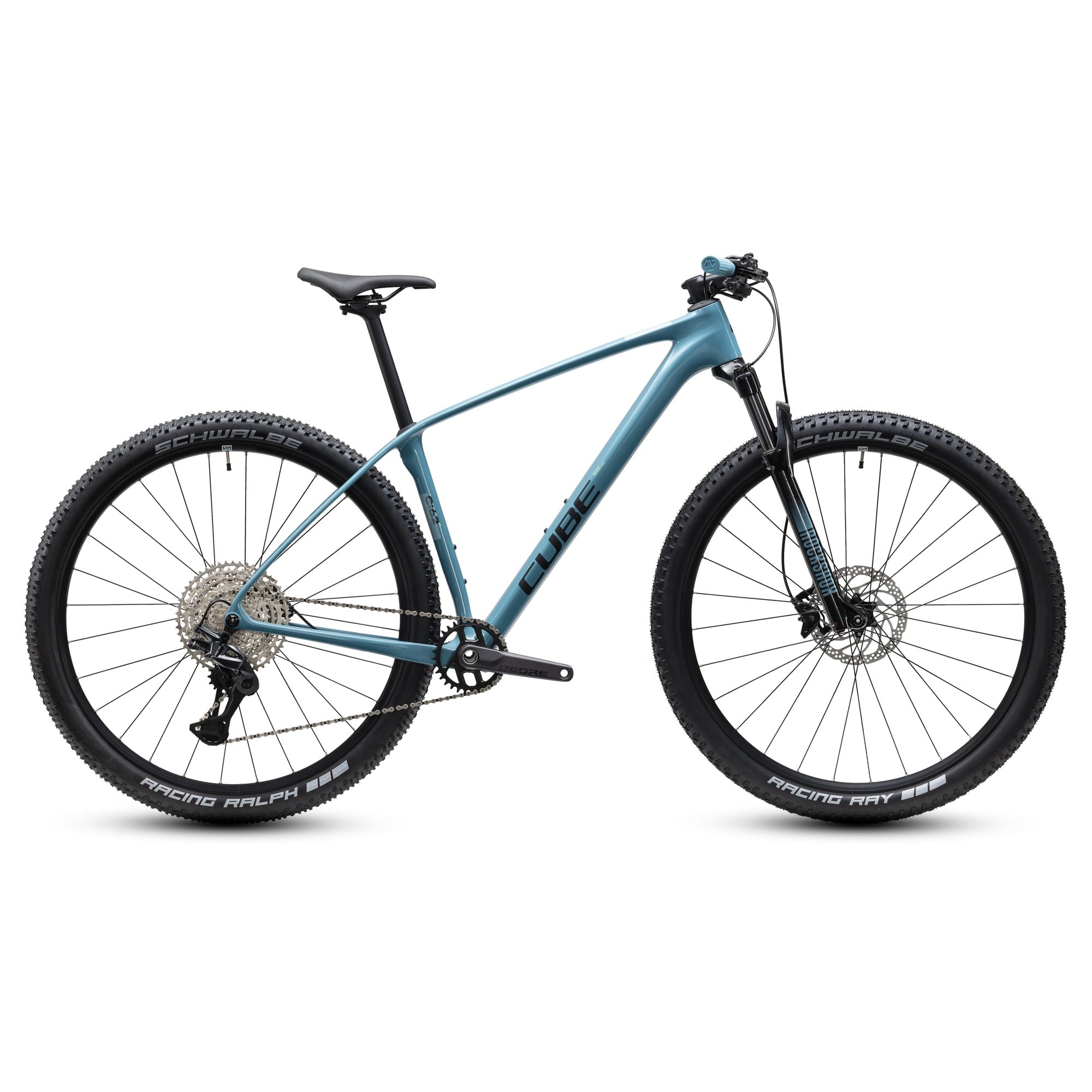 BICICLETA CUBE REACTION C:62 ONE 27.5"-Albastru-XS