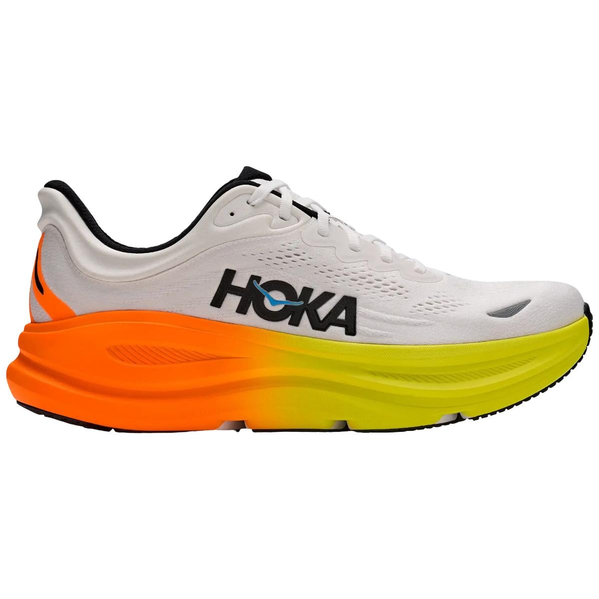 Pantofi alergare barbati Hoka Bondi 9 FW 2026-Alb/Portocaliu-40