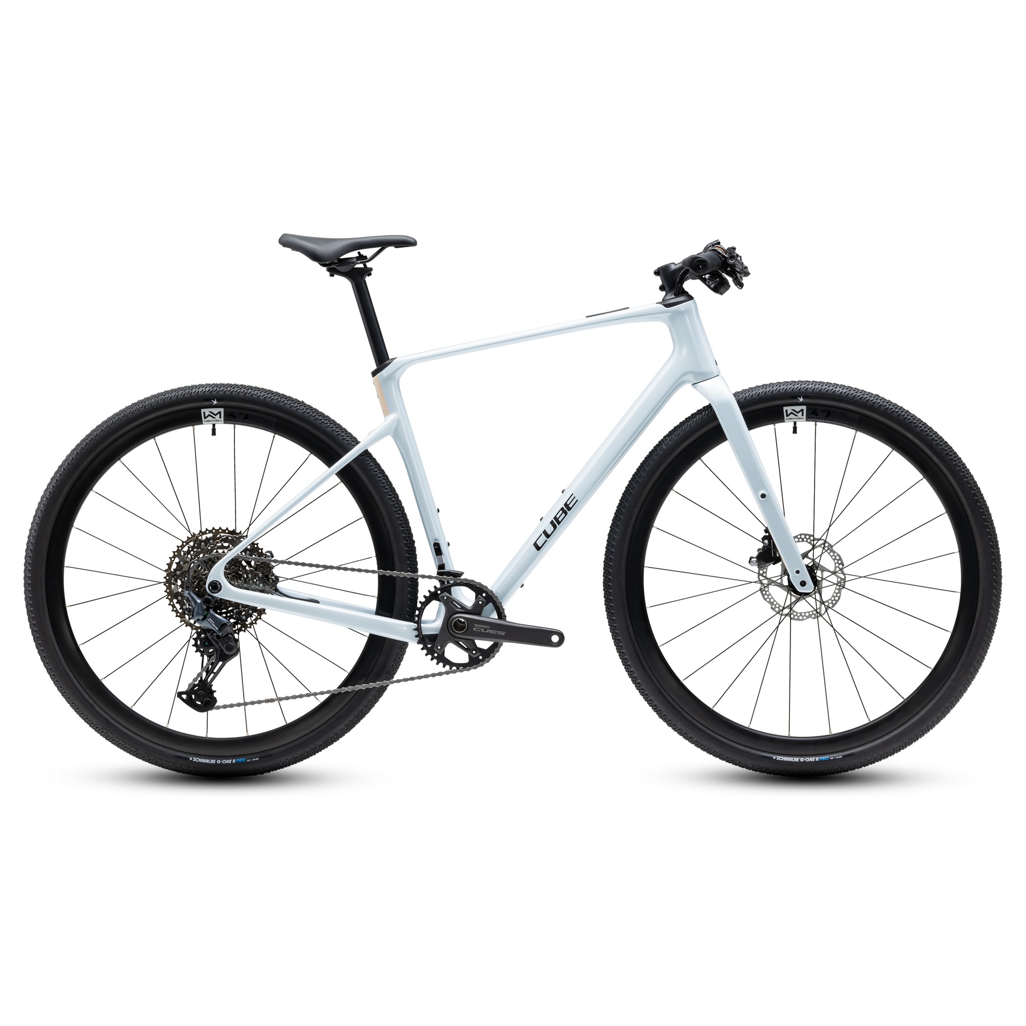 BICICLETA CUBE NULANE C:62 SLX-Alb Lucios-XS
