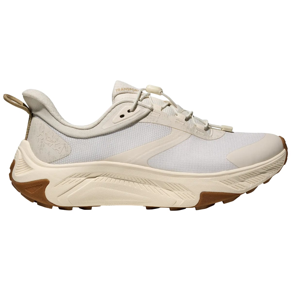 Pantofi trekking dama Hoka Transport 2-Bej/Alb-37 1/3